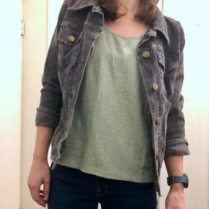 GAP Gray Corduroy Jacket